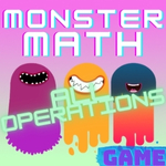 Monster Math Game: All Operations (STEM)